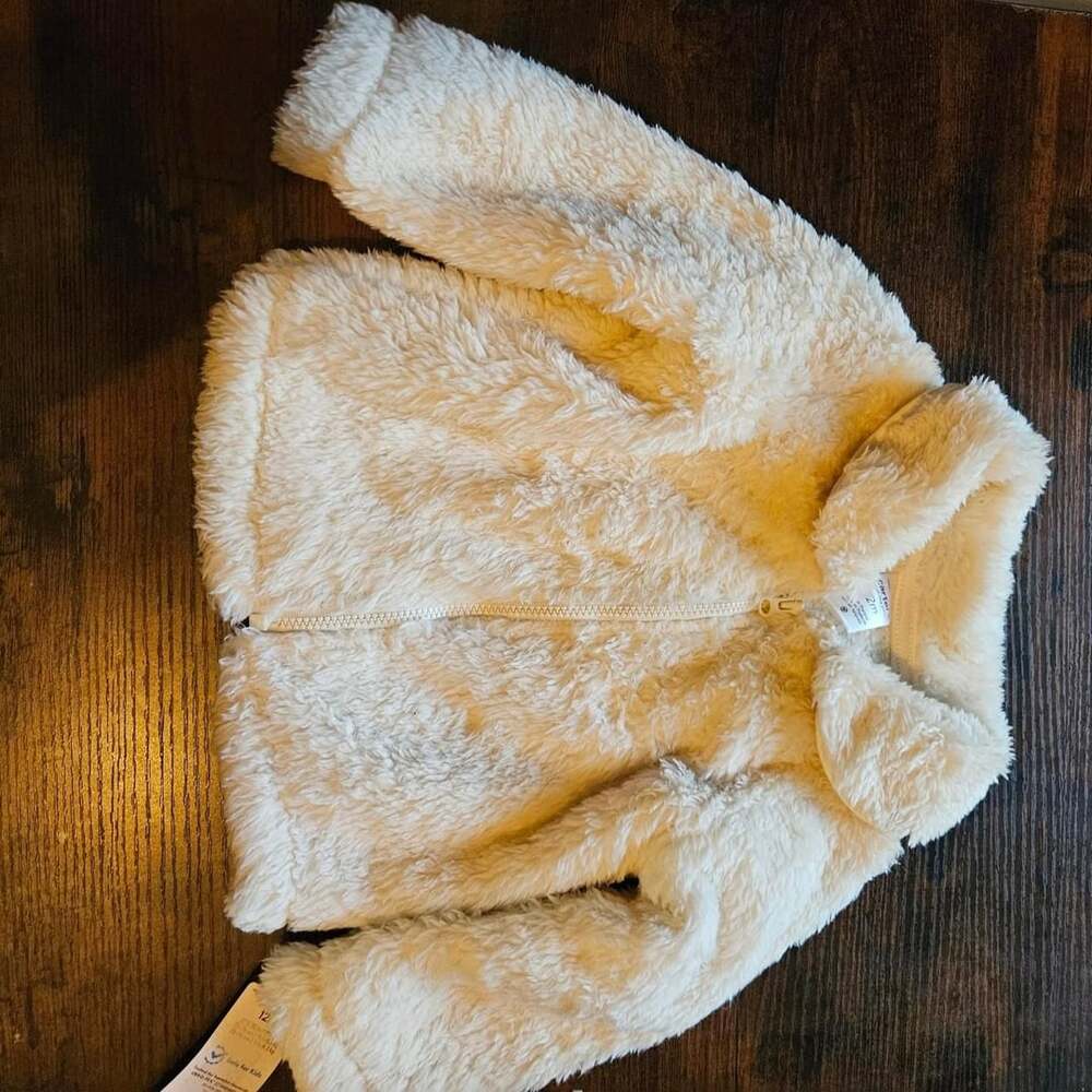 (222) Carter's Just One You Faux Fur Zip-Up Jacket